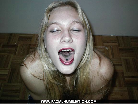 Humiliation Facial Cumshot - Facial Humiliation - Pictures and Video Galleries